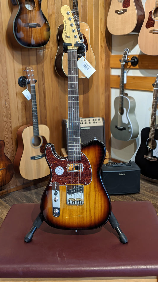G&L Tribute ASAT Classic Bluesboy Lefty - Tobacco Sunburst