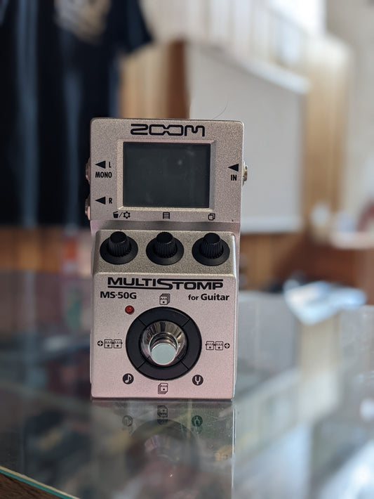 Zoom MS50G MultiStomp Guitar Effects Pedal (Used)