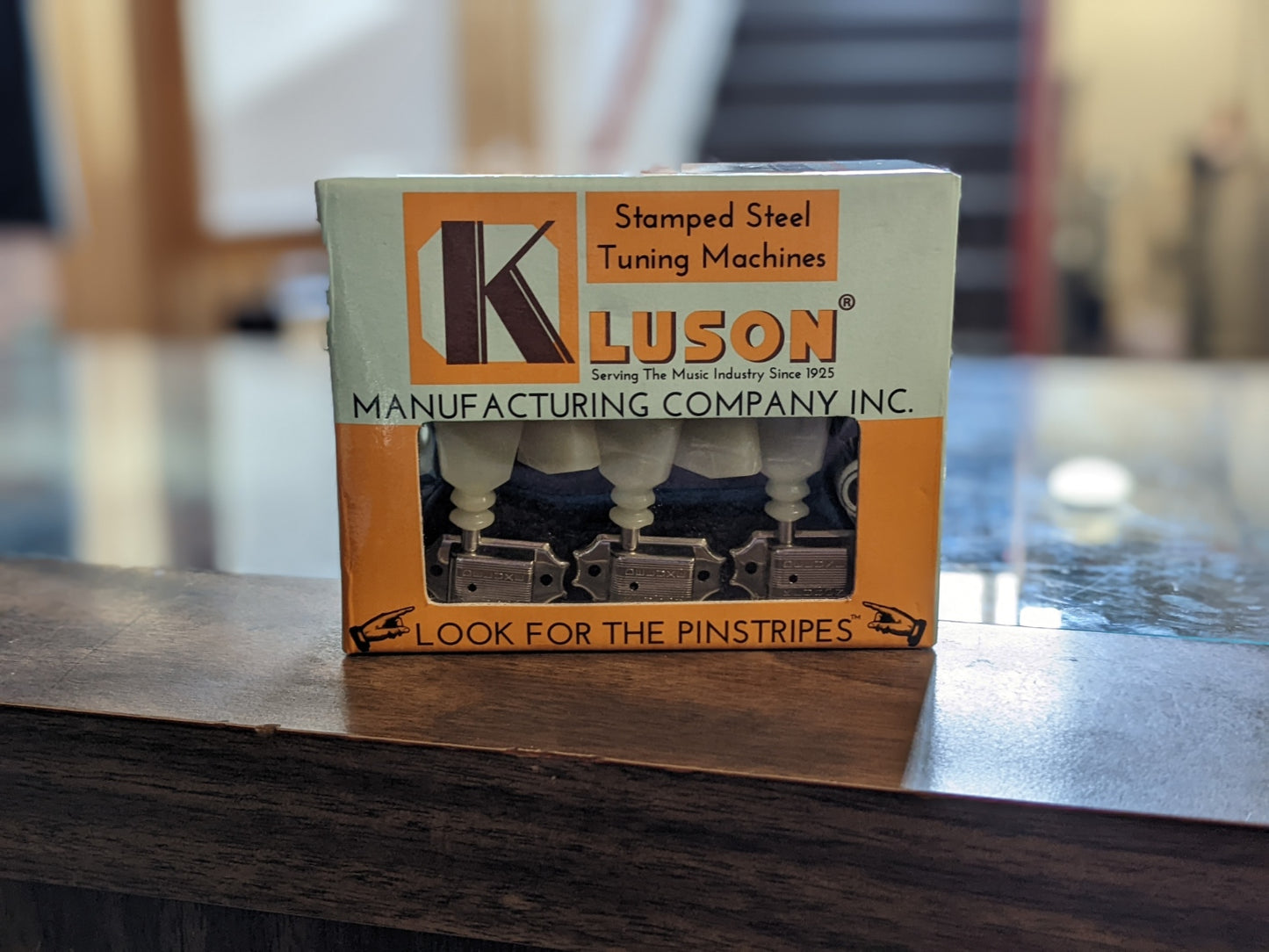 Kluson 3 Per Side Locking Deluxe Series Tuning Machines (Used)