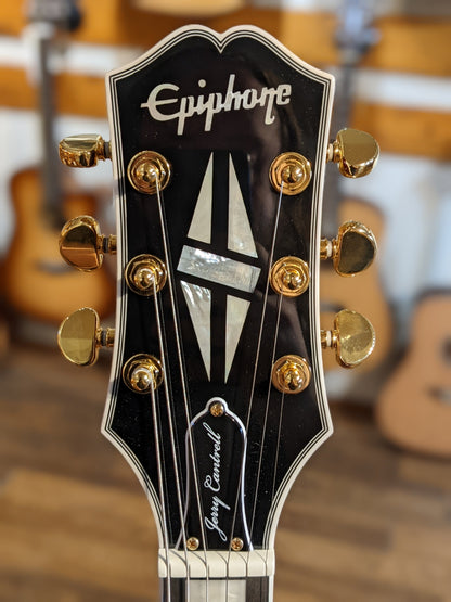 Epiphone Jerry Cantrell Wino Les Paul Custom Outfit - Dark Wine Red w/Case (Serial #21111524598)