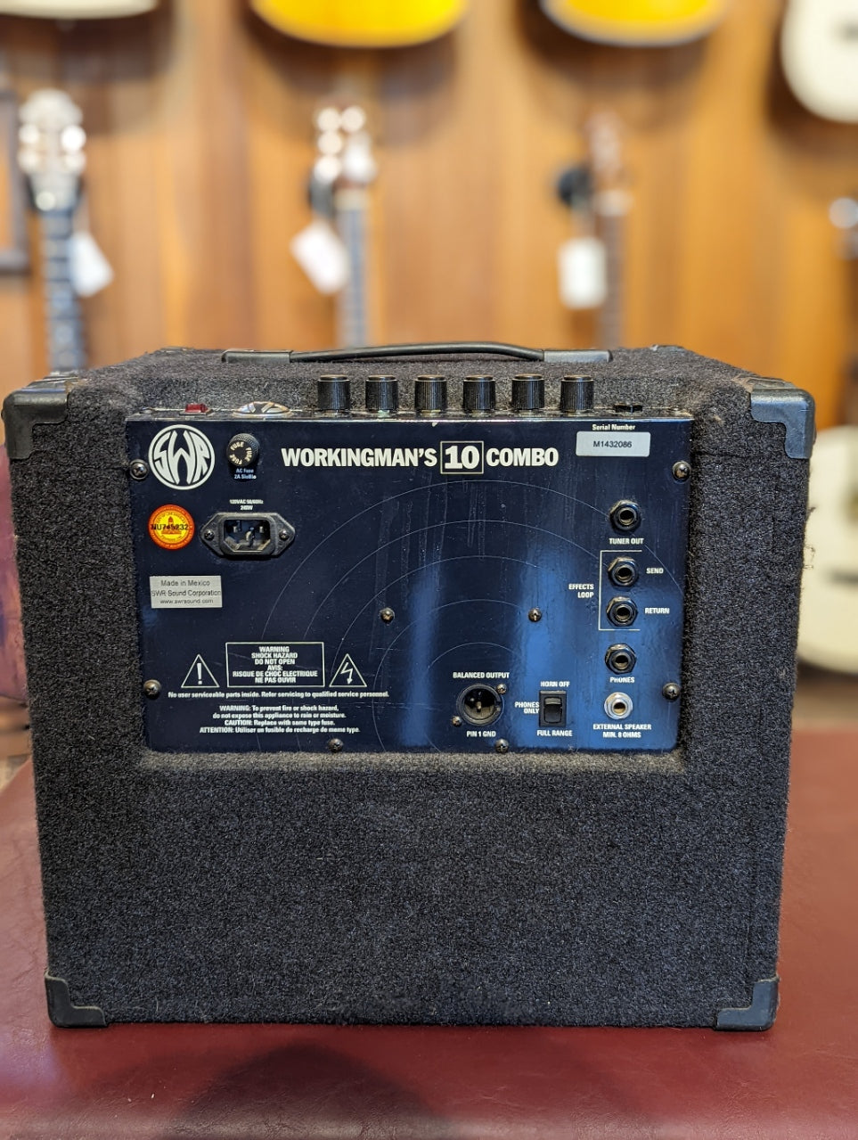 Swr Working Man SWR WorkingMan's 10 80w Bass Combo Amp (Used) – Acoustic Music Shop