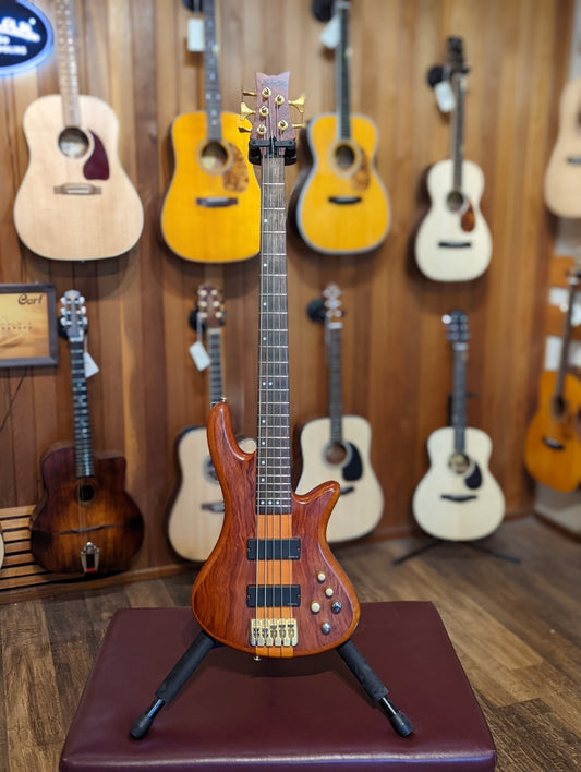 Schecter Stiletto Studio 5 Honey Satin w/Gig Bag (Used)