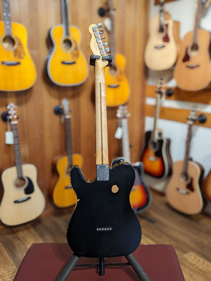 Fender MIM Road Worn Telecaster w/Gig Bag - Black with Maple Fretboard (2011)