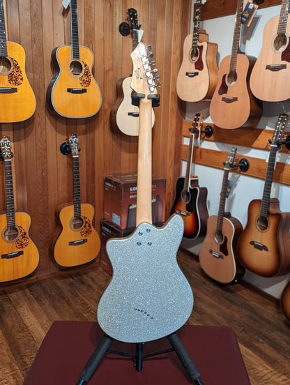Ibanez JTK30 Jet King Electric Guitar - Brilliant Silver Sparkple (2009)