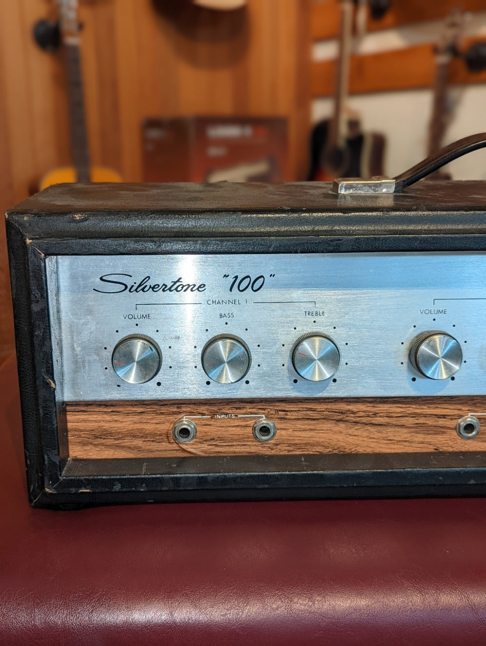 Silvertone 14646/26650 "100' Solid State Twin Twelve Amp (Used)