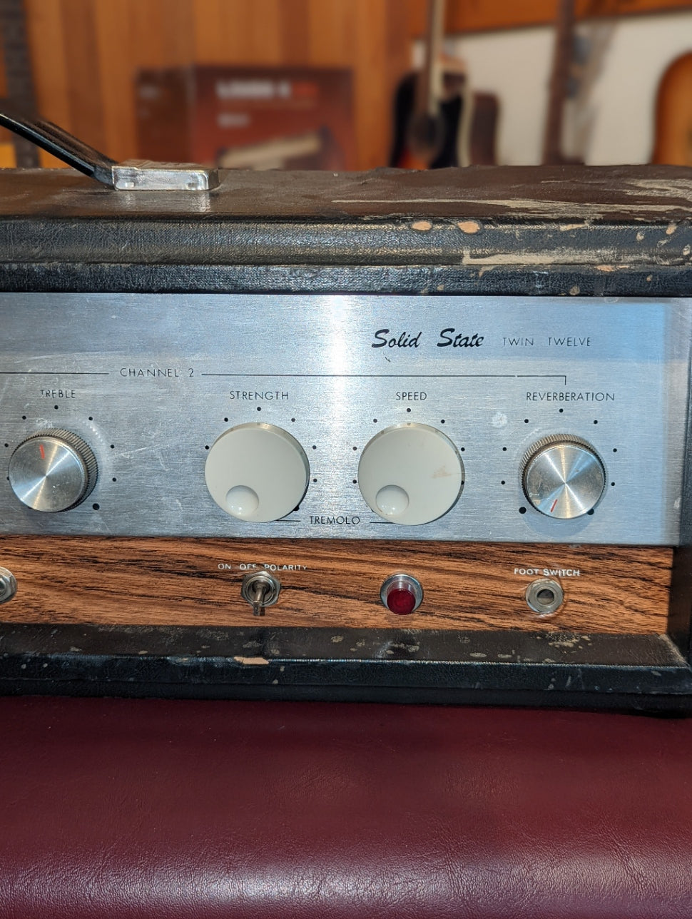 Silvertone 14646/26650 "100' Solid State Twin Twelve Amp (Used)