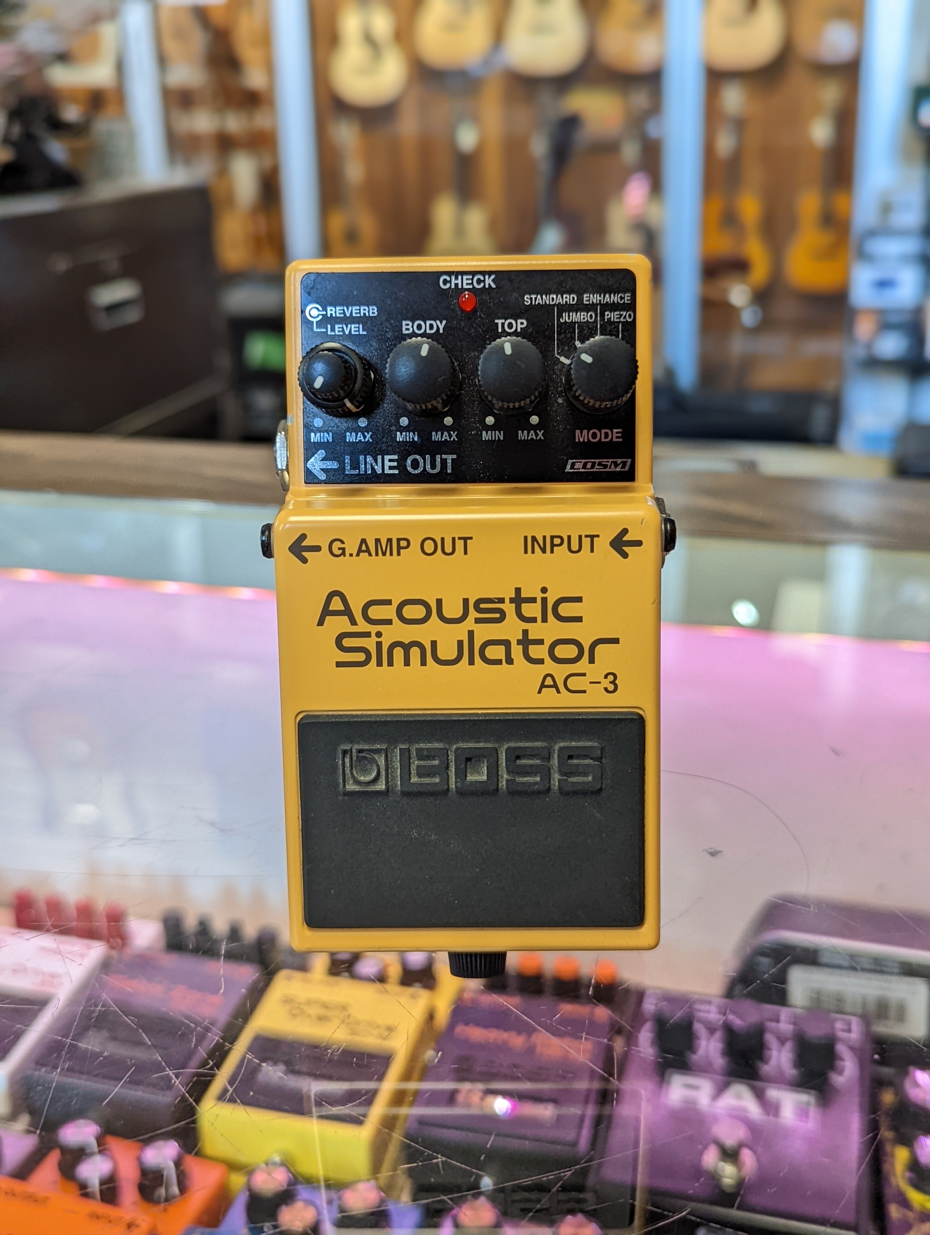 Boss AC-3 Acoustic Simulator (Used) – Acoustic Music Shop