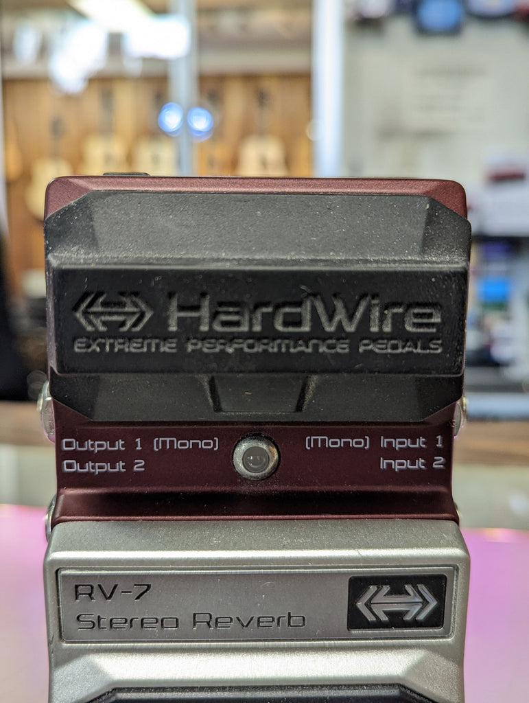 Digitech Hardwire RV-7 Stereo Reverb Pedal (Used) – Acoustic Music Shop