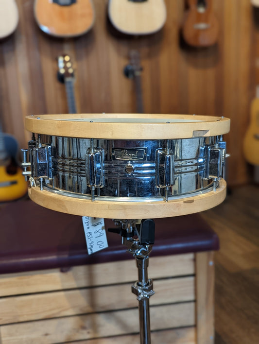 Pearl 14"x5" Steel Snare Drum Made in Japan (1970's)