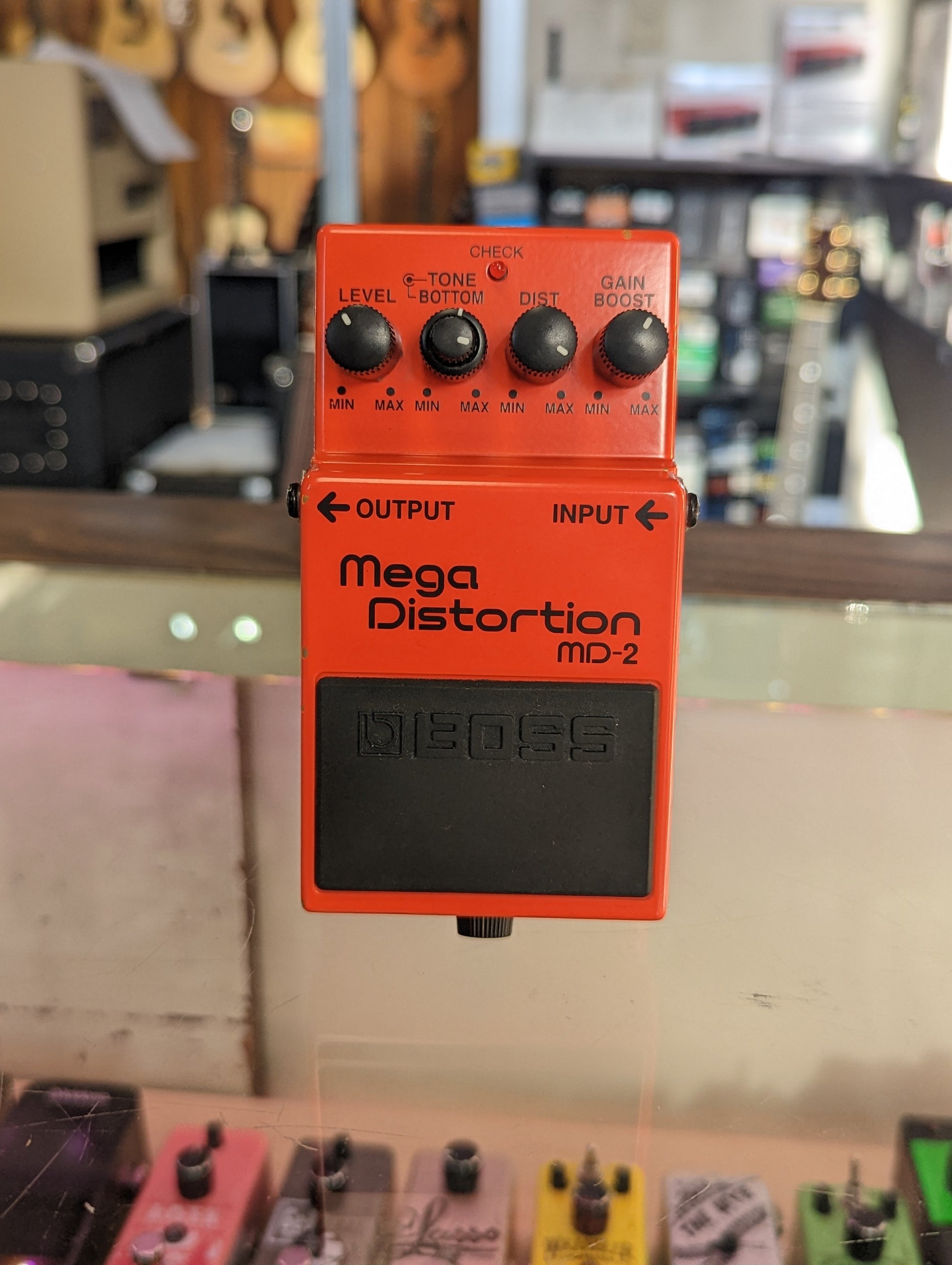 boss md2 mega distortion pedal Boss MD-2 Mega Distortion Pedal (Used) – Acoustic Music Shop