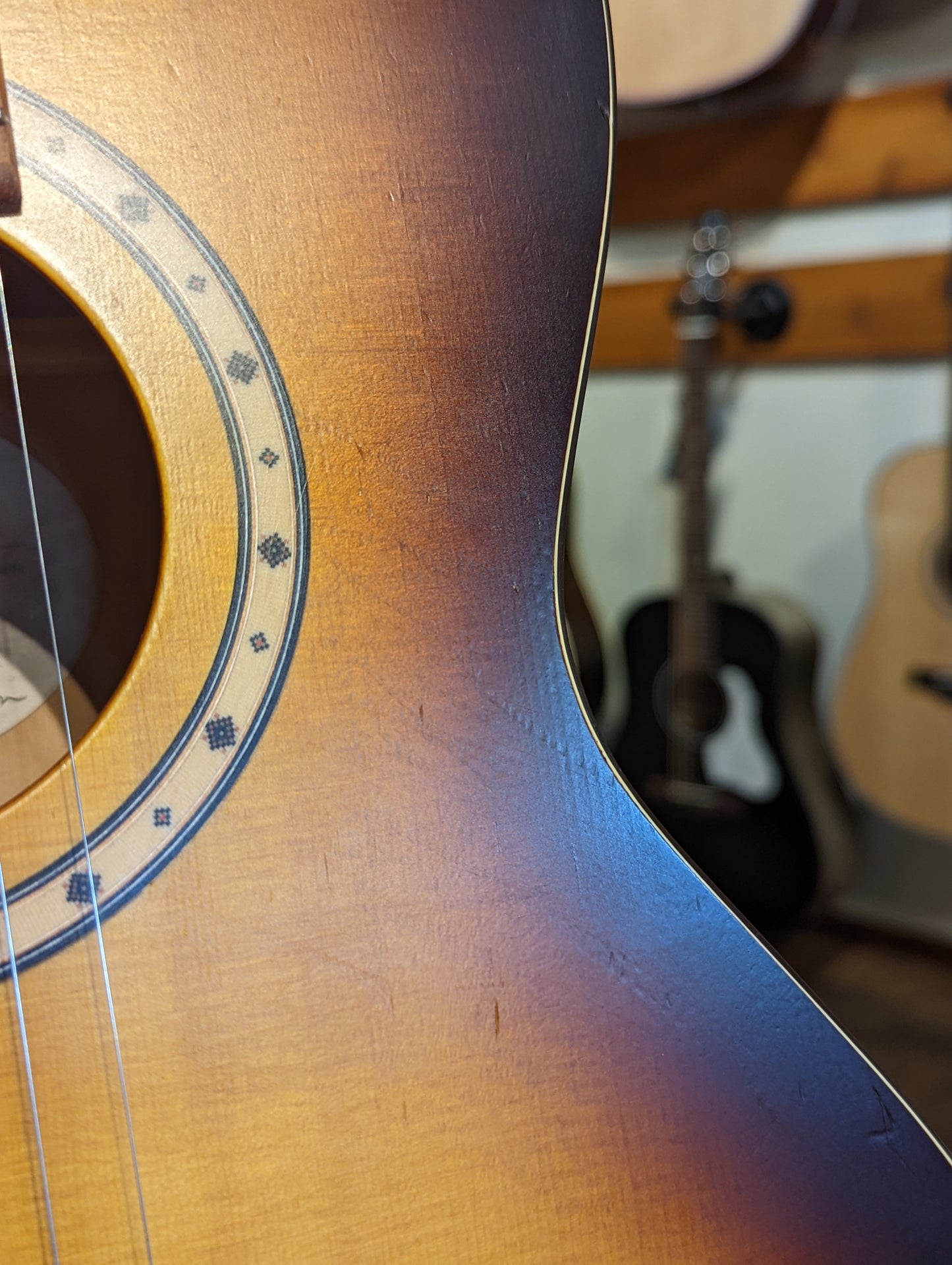Simon & Patrick Songsmith Parlor Sunburst (Used)