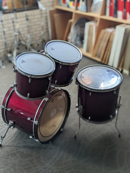 Pearl Forum 4 Piece Drum Kit - Wine Red (Used)