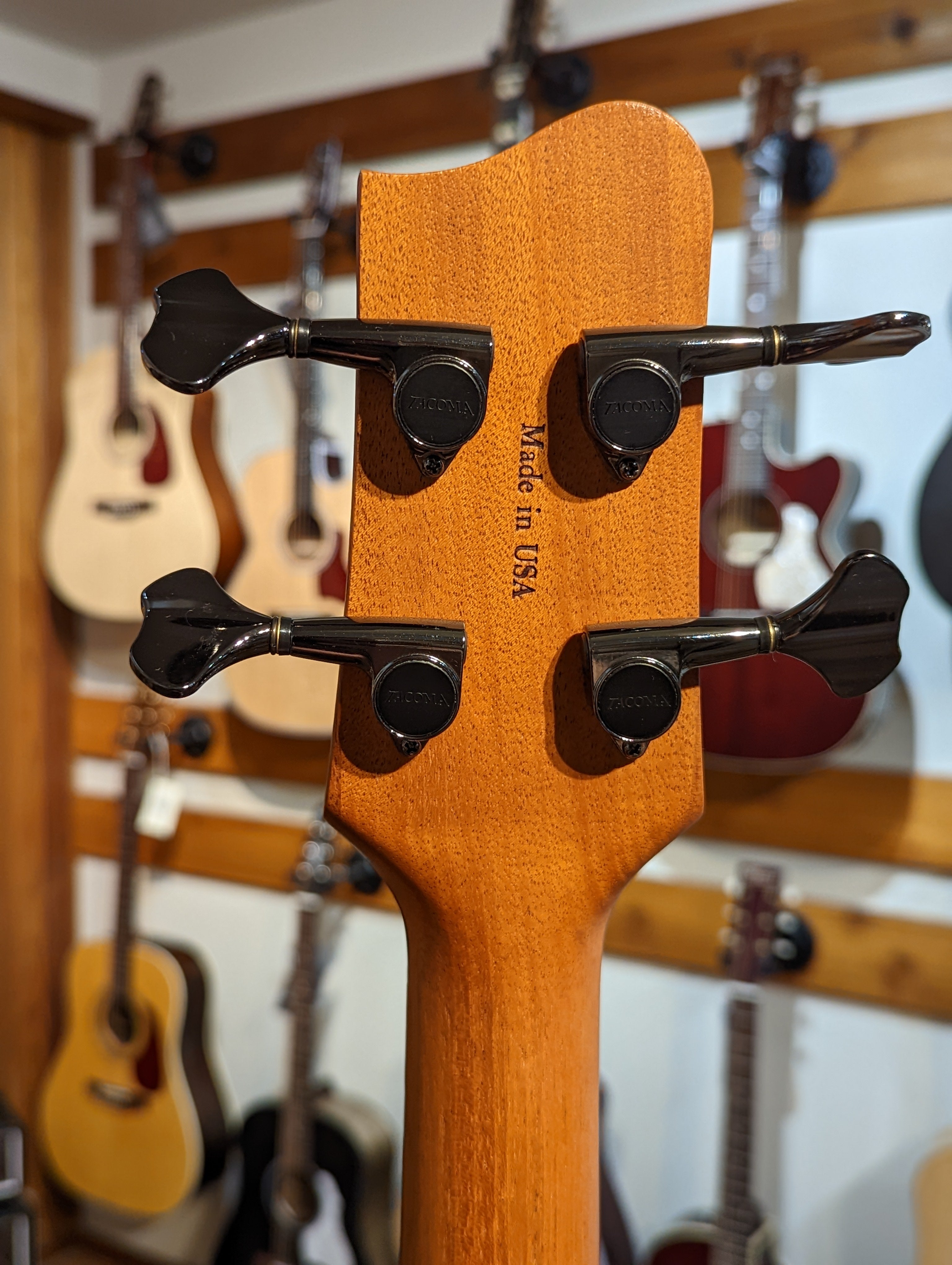 Tacoma CBM15C Thunderchief Acoustic Electric Bass w Case 2004 Acoustic Music Shop