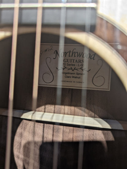 Northwood Guitars 12 Fret L-00 Acoustic Guitar