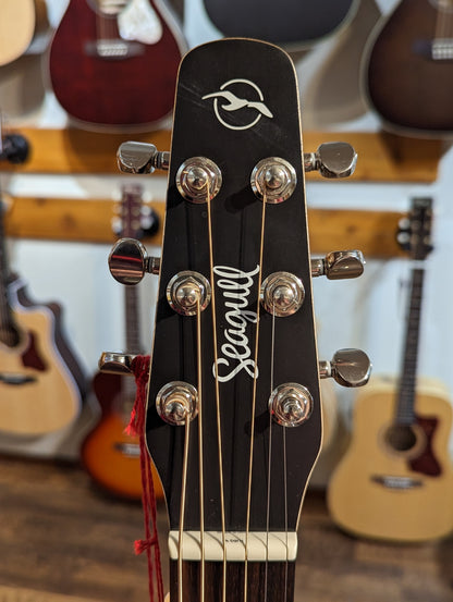 Seagull Guitars S6 Cedar Original Slim Acoustic Guitar w/Gig Bag (Store Demo)
