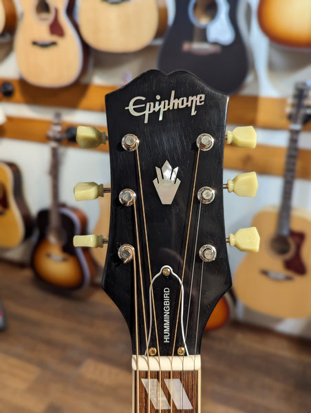 Epiphone Inspired by Gibson Masterbilt Hummingbird - Aged Antique Natural (Used)