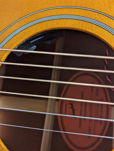 Epiphone Inspired by Gibson Masterbilt Hummingbird - Aged Antique Natural (Used)