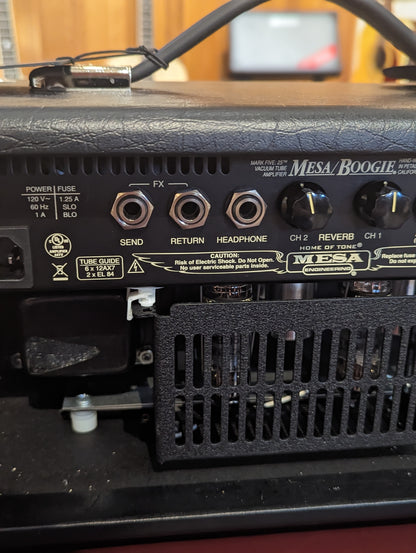 Mesa Boogie Mark V 25 Watt Head - Black Taurus (Demo)