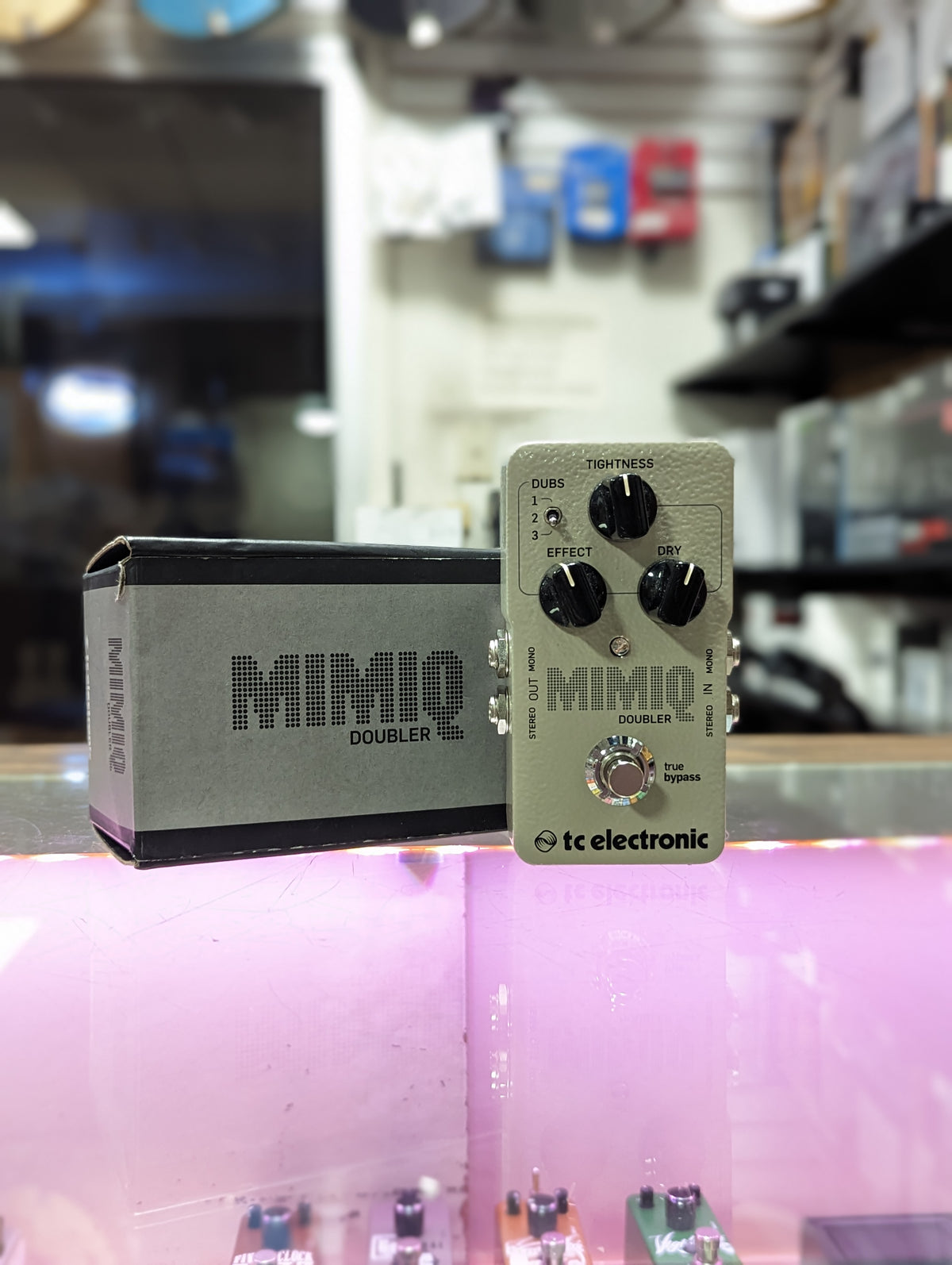 guitar pedal doubler TC Electronic Mimiq (Used) – Acoustic Music Shop Specialized Werkstatt in Berlin Kleiderschrank Models:Voyager (New Version) more is definitely more