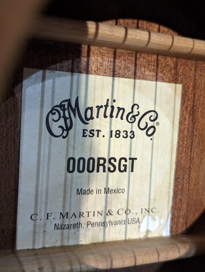 Martin Road Series 000RSGT Acoustic Guitar w/Case (2014)