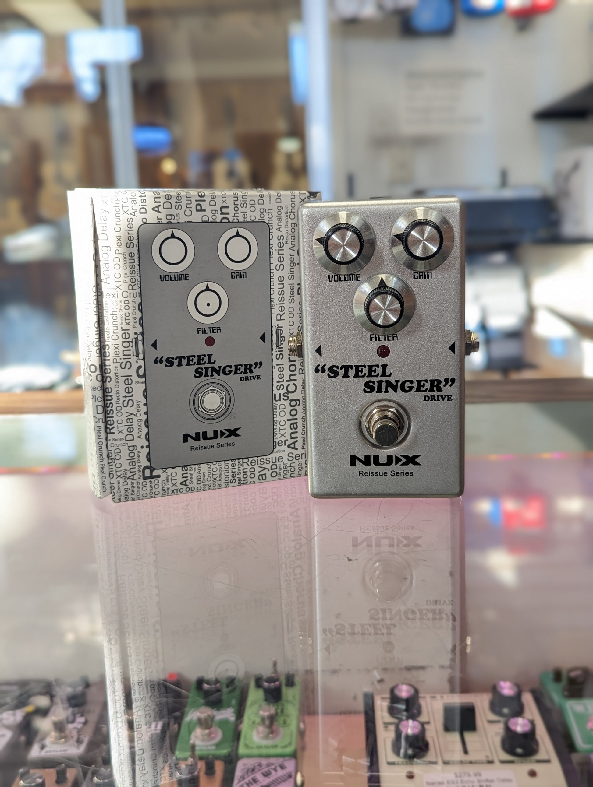 steel singer pedal NUX Steel Singer Overdrive (Used) – Acoustic Music Shop