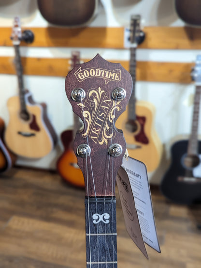 Deering Artisan Goodtime 2 5 String Banjo w/ Resonator