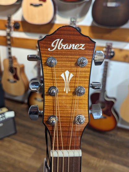 Ibanez AEG70 Acoustic/Electric Guitar - Light Honey Burst Gloss