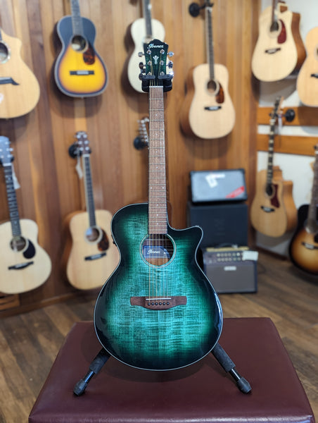 Ibanez AEG70 Acoustic/Electric Guitar - Emerald Burst Gloss