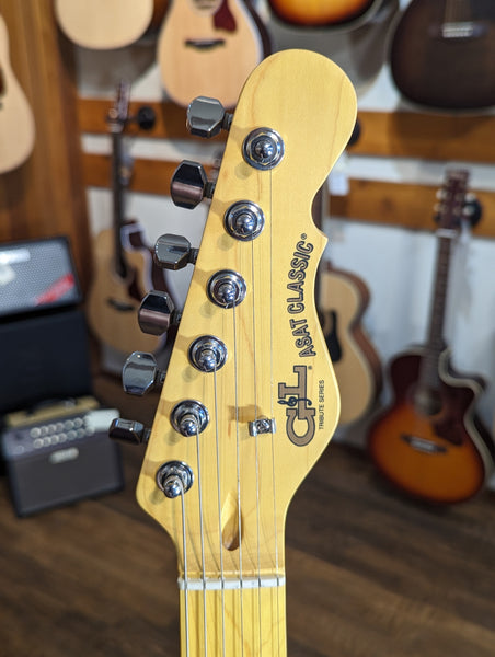 G&L Tribute ASAT Classic Bluesboy Semi-Hollow - Clear Orange