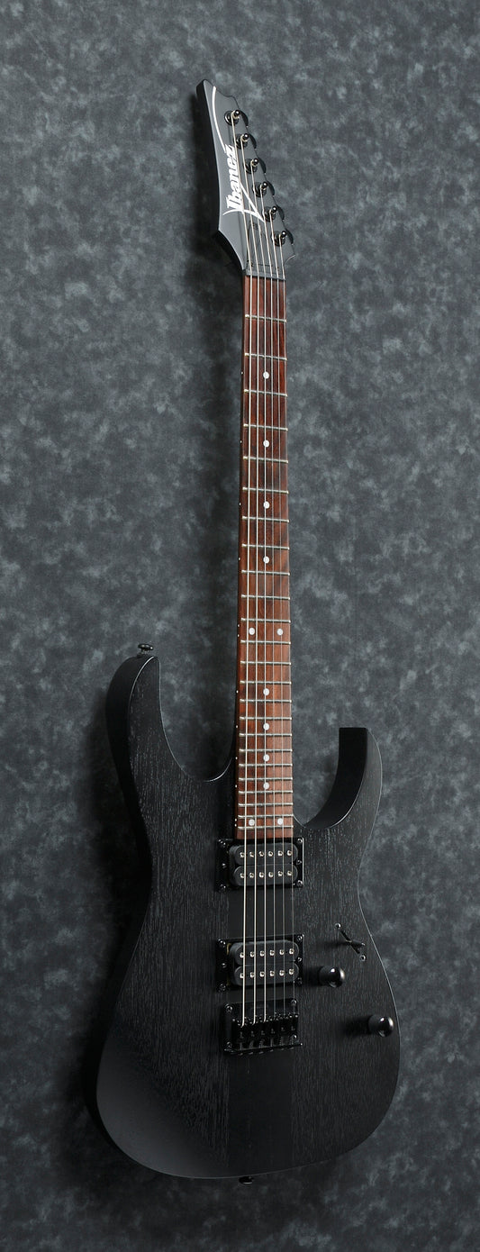 Ibanez RGRT421 Neck Through Electric Guitar - Weathered Black