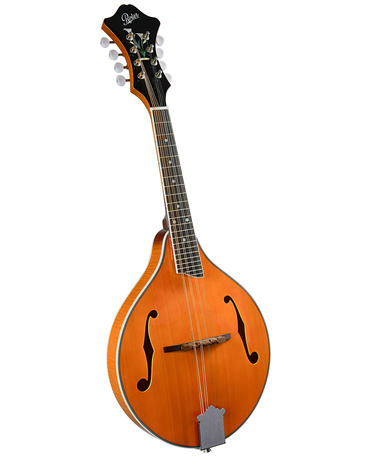 Rover RM-70S Standard Student Solid Top A-Model Mandolin – Translucent Amber