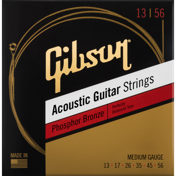 Gibson Phosphor Bronze Acoustic Guitar Strings