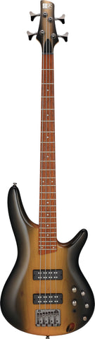 Ibanez SR370E 4 String Bass Guitar - Surreal Black Dual Fade Burst