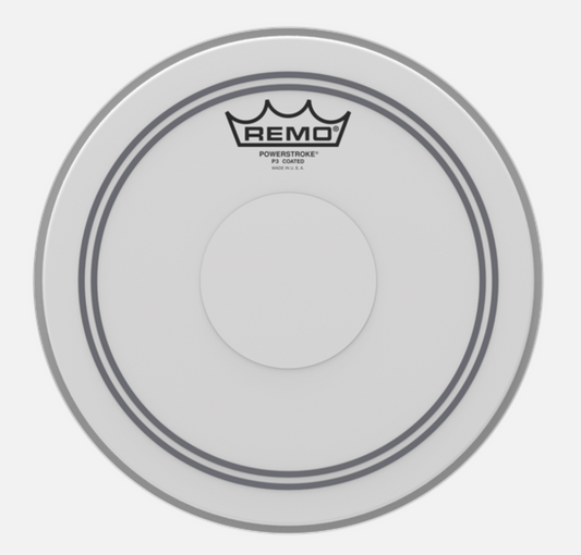 Remo Powerstroke P3 Coated - Top Clear Dot