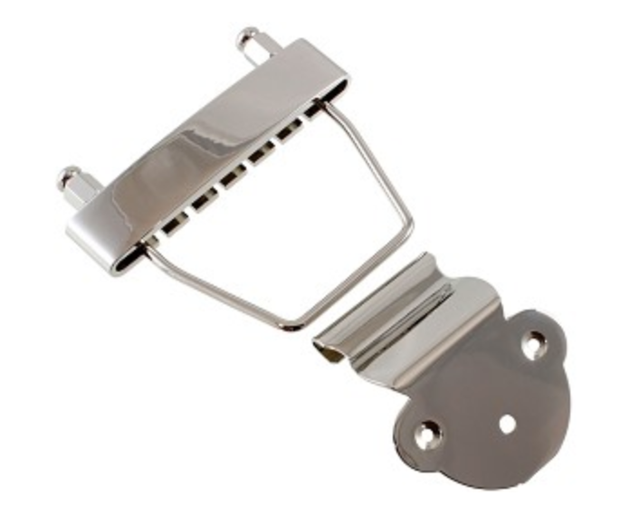 Allparts TP-0434-001 Short Trapese Tailpiece