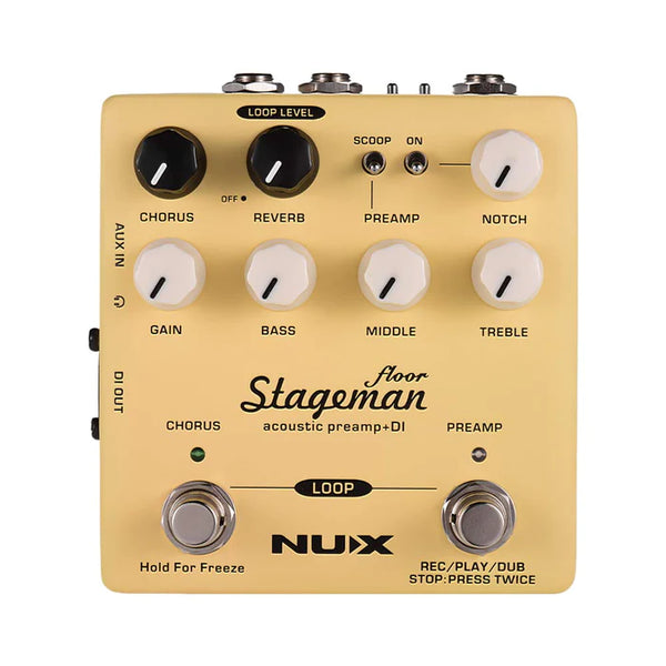 NUX Stageman Floor Acoustic Preamp & DI