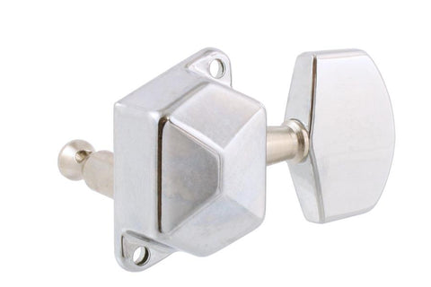 Allparts TK-7558-010 3X3 Economy Keys Chrome (QTY 6)