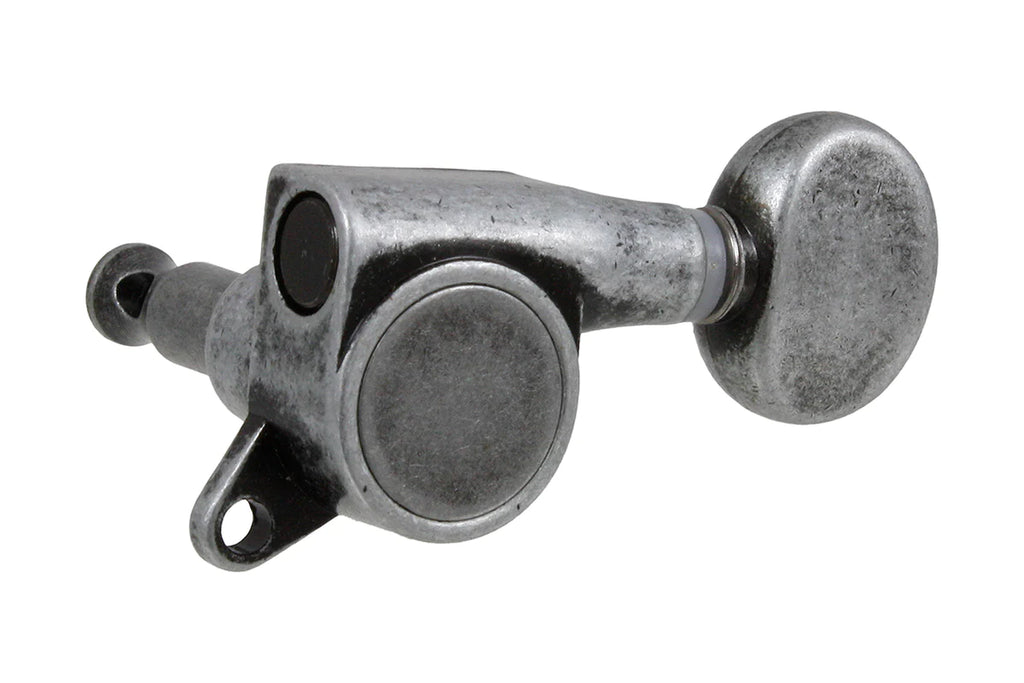 AllParts Tk-7562-071 3x3 Economy Tuning Heads - Antique Nickel