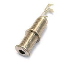 All Parts EP-0152-000 Switchcraft 152B Stereo Long Threaded Jack - Nickel