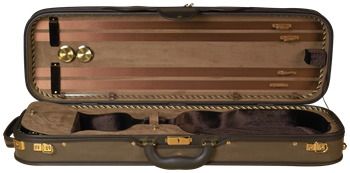 Baker Street Deluxe Violin Case - 4/4 - Brown