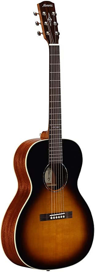 Alvarez Delta 00 14 Fret Parlor Acoustic Guitar w/Pickup - Tobacco Sunburst