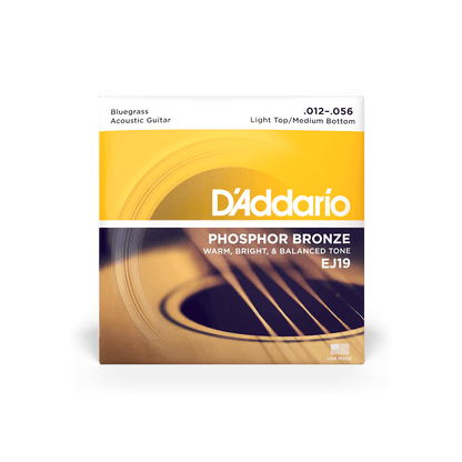 D'Addario EJ Series Phosphor Bronze Acoustic Guitar Strings