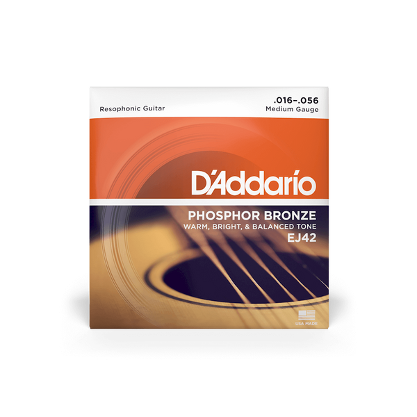 D'addario EJ Series Phosphor Bronze Acoustic Guitar Strings