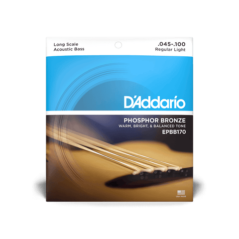 D'addario Acoustic Bass Strings Phosphor Bronze