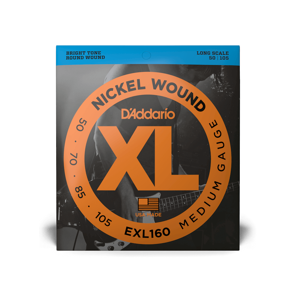 D'addario EXL Nickel Wound Bass Strings