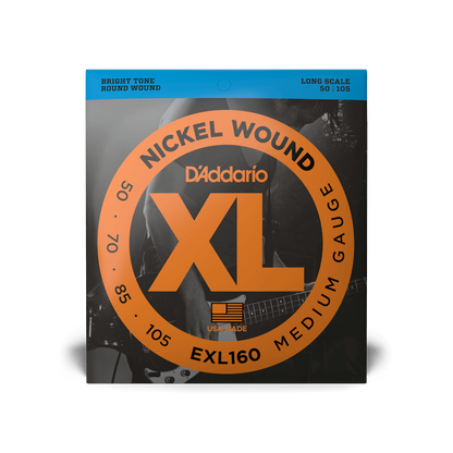 D'addario EXL Nickel Wound Bass Strings