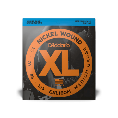 D'addario EXL Nickel Wound Bass Strings