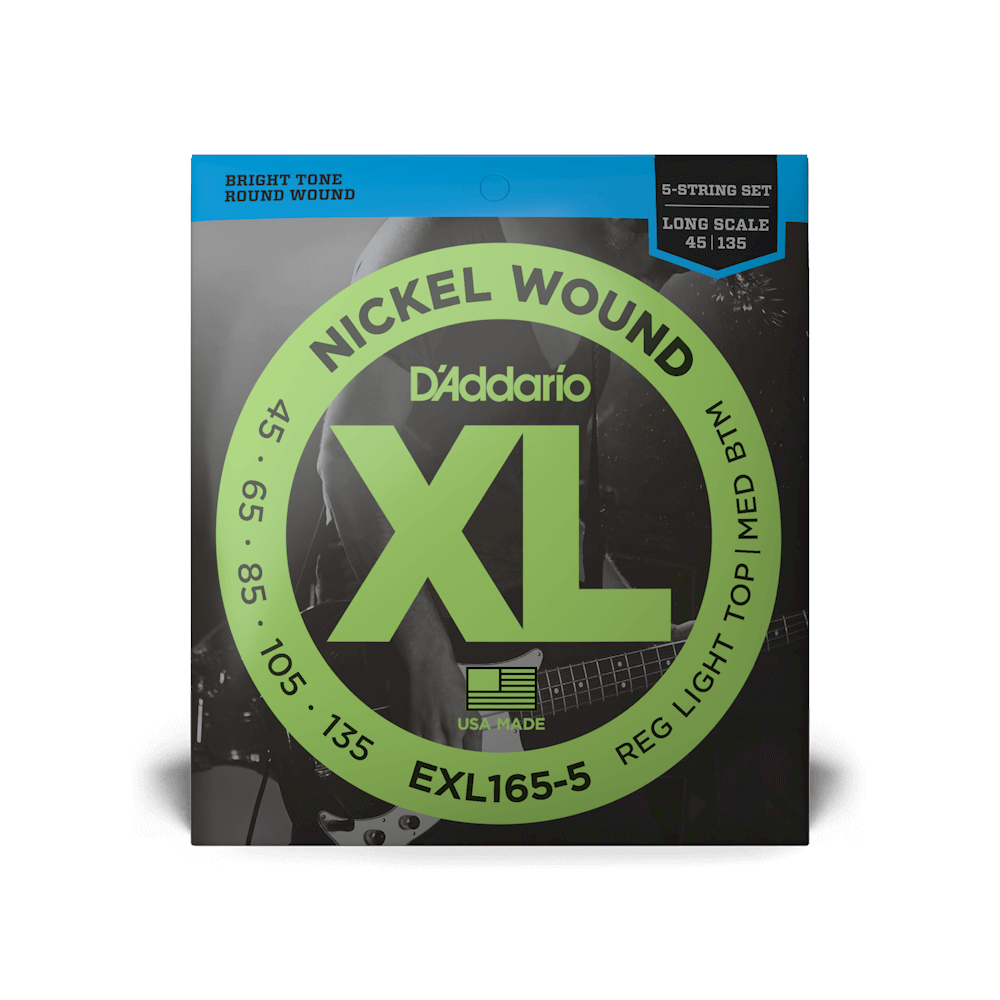 D'addario EXL Nickel Wound Bass Strings