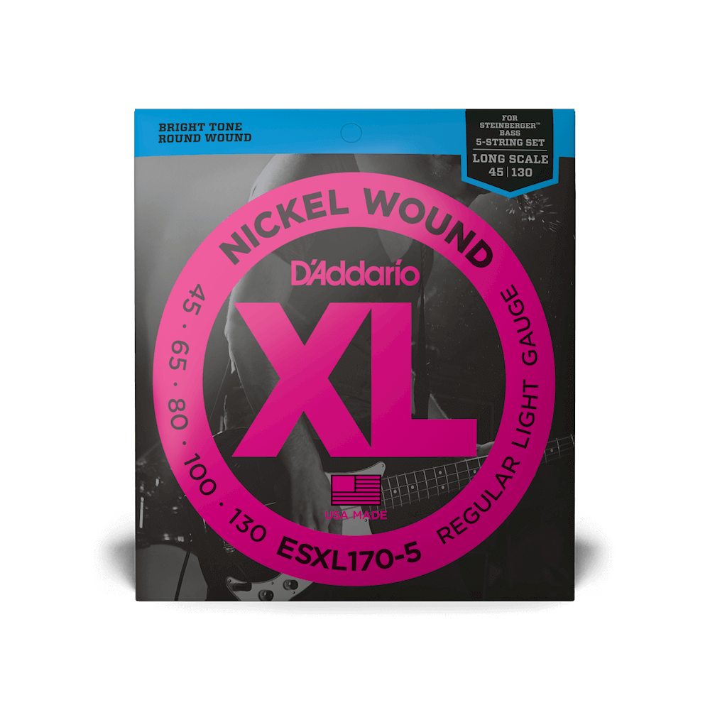 D'addario EXL Nickel Wound Bass Strings