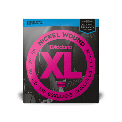 D'addario EXL Nickel Wound Bass Strings
